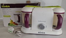 Beaba Babycook Duo Baby Food Blender  Maker, Mixer, Steamer With Manual And Box