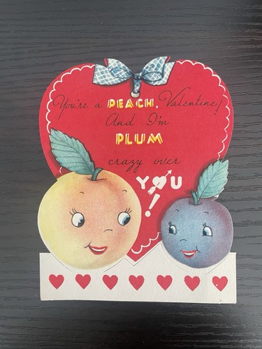 Vintage valentine card - valentine,