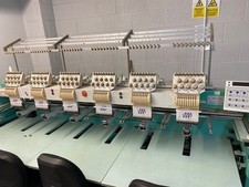 Tajima TMFX-C906 6-Head Electronic Multi-Head Automatic Embroidery Machine – Goo