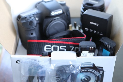 Canon camera with - 7d, ef-s