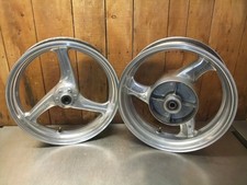 Honda CBR1100 XX-V Blackbird 1997  Polished Wheels - Pair VGC #270