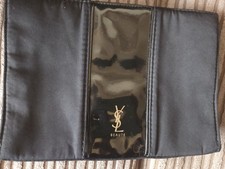 Yves Saint Laurent YSL Beaute Black Make-Up Bag Cosmetic Pouch