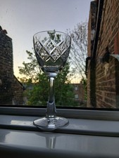 Thomas webb crystal wine glass - webb,