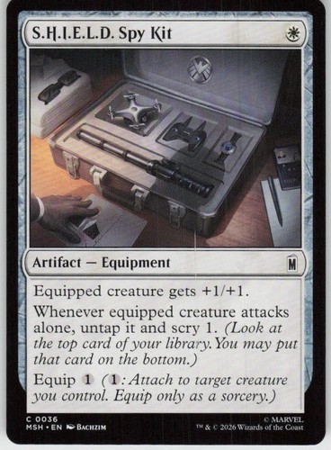 Spy kit 36 - s.h.i.e.l.d., common