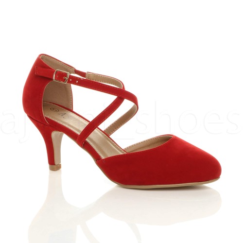 Womens ladies mid - mid, heel