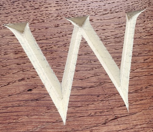 Vintage wooden sign - wooden, ward