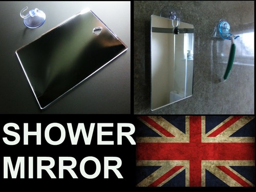 Shower shaving mirror over - shaving,