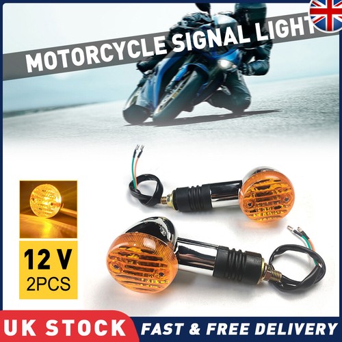 2pcs chrome motorcycle front - 2pcs,