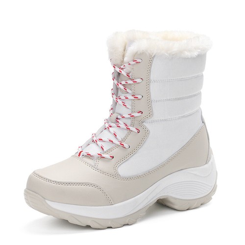 Womens waterproof snow ankle - snow,