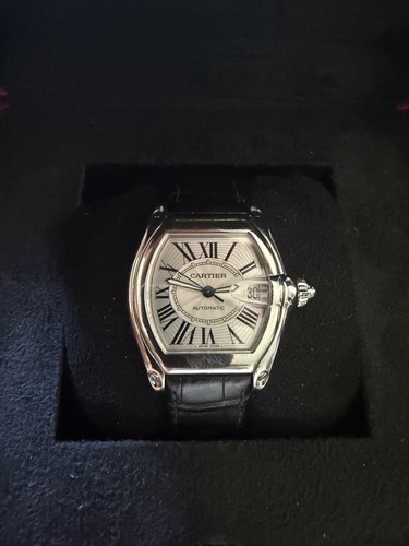 Cartier roadster grey men - cartier,