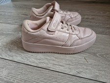 Clarks Girls Pink Trainers