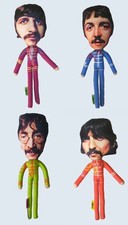 4x The BEATLES 15" DOLLS