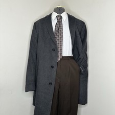 Jos A Bank Mens 46L Overcoat
