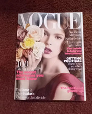 UK Vogue - May 2005 -  Elise Crombez Cover - SUPERB CONDITION