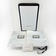 GUCCI Black & White Empty Shoe