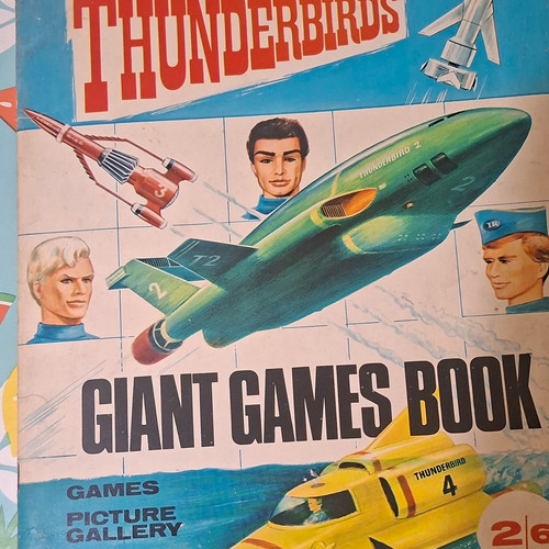 Thunderbirds giant games - thunderbirds,