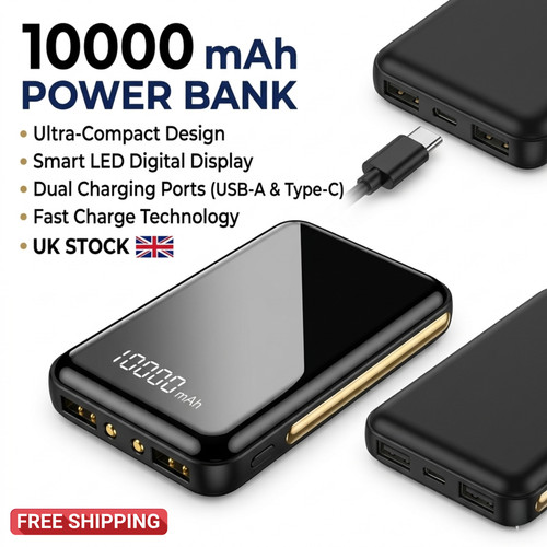 10000mah power bank fast - power,
