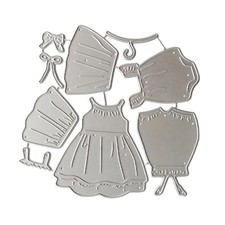Dress Die Cuts Embossing