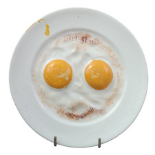 Victorian Pottery Fried Eggs