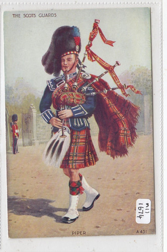 The scots guards - a, piper