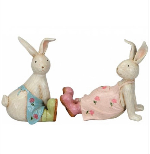 Spring bunnies set - set, 2