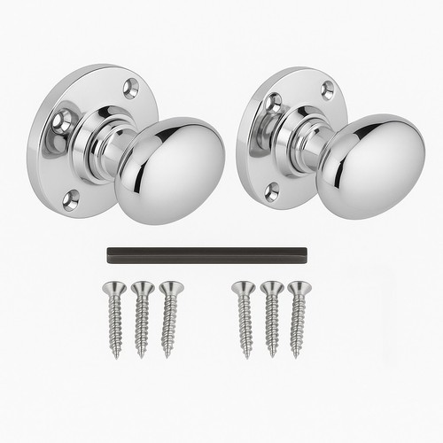 Oval mortice door knobs - door,