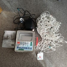 Noma Outdoor 160LED twinkling Icicle Christmas Xmas Lights White