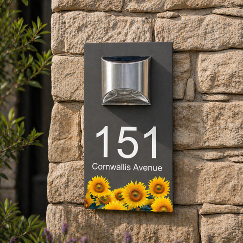 Personalised floral house - personalised,