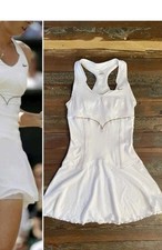 Nike Maria Sharapova Wimbledon 2011 Dri-Fit White Tennis Dress - Sz XS 🧡🎀