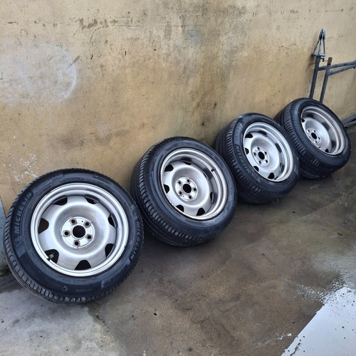 Steel banded wheels with - wheels,