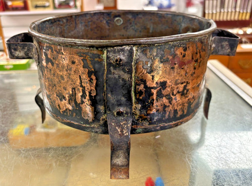 Antique copper iron plant - iron,