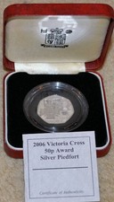 SILVER PIEDFORT COIN 50p