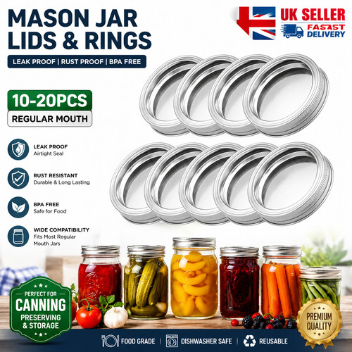 20pcs mason jar - 10-20pcs, and