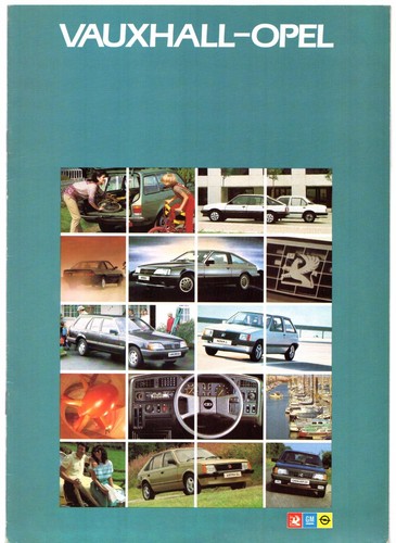 Vauxhall opel range - mid, 1983