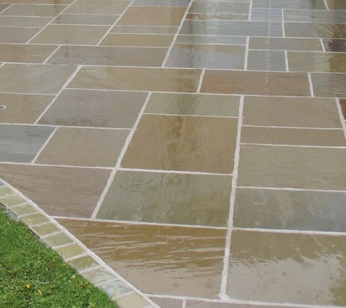 Indian sandstone raj - raj, green