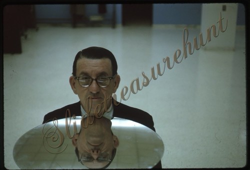 Old man mirror reflection - old,