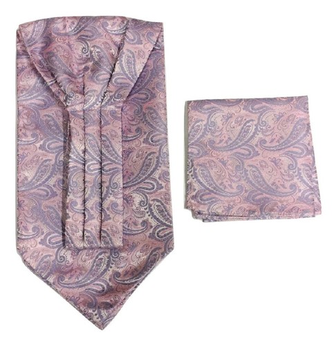 Paisley cravat ascot tie - ascot,