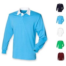 Mens Rugby Shirt Long Sleeve