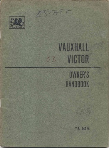Vauxhall victor 1500 saloon - fb,