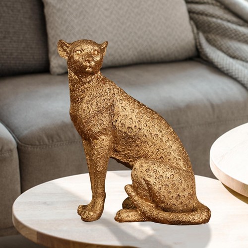 Cheetah statue figurine - cheetah,