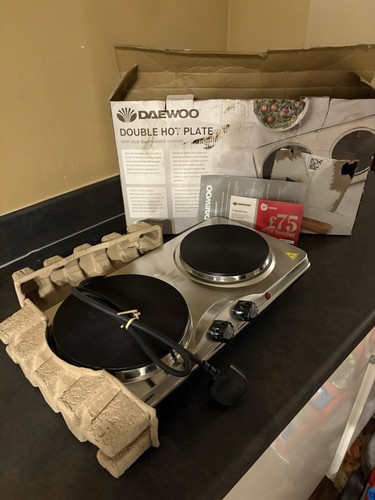 Daewoo double hot plate - daewoo,