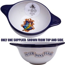 Disneyland Paris Peter Pans Flight Childs Bowl Disney Parks Ceramic With Handles