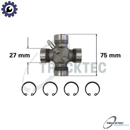 Joint propshaft 041 for - joint, 02.34.041