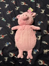 Percy Pig M&S Plush Hot Water Bottle And Cover New With Tags Christmas Gift