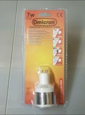 48 x Omicron GU10 7 Watt ENERGY SAVING LIGHT BULB GU10 7w - 40w CFL JOB LOT