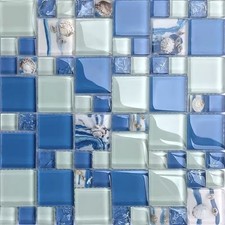 11PCS Glass Crystal Mosaic