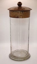 Large Art Nouveau Edwardian Rowntree's of York Gums Shop Dispenser / Jar