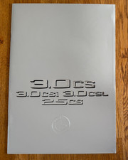 BMW 3.0 CS CSi CSL Batmobile 2.5CS Prestige Brochure. 1975 US Market. RARE!