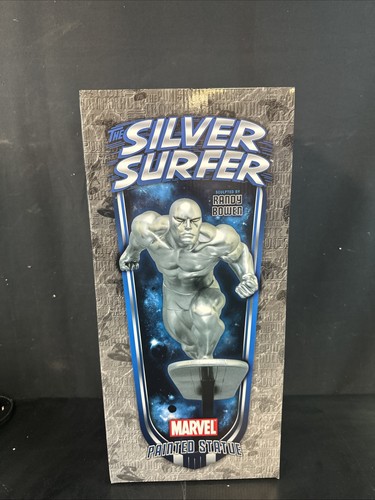Bowen silver surfer statue - bowen,