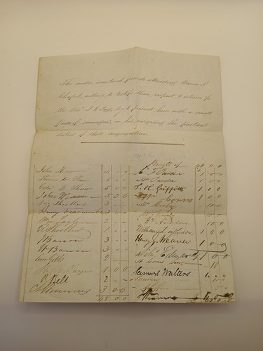 1845 manuscript presentation - 1845,